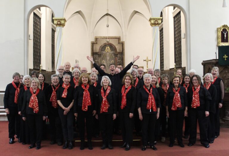 The Hadley Court Singers, with Director Kit Hobkirk
