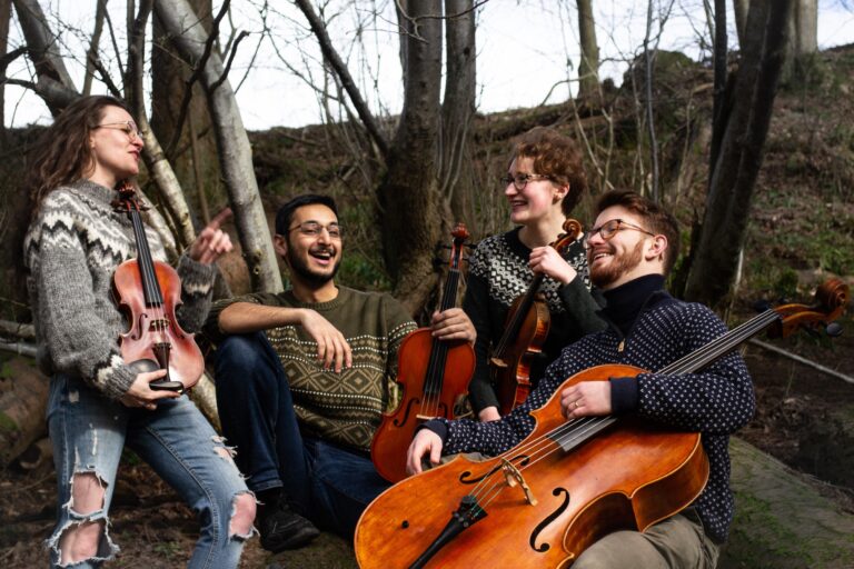 The musicians of the Haver Quartet